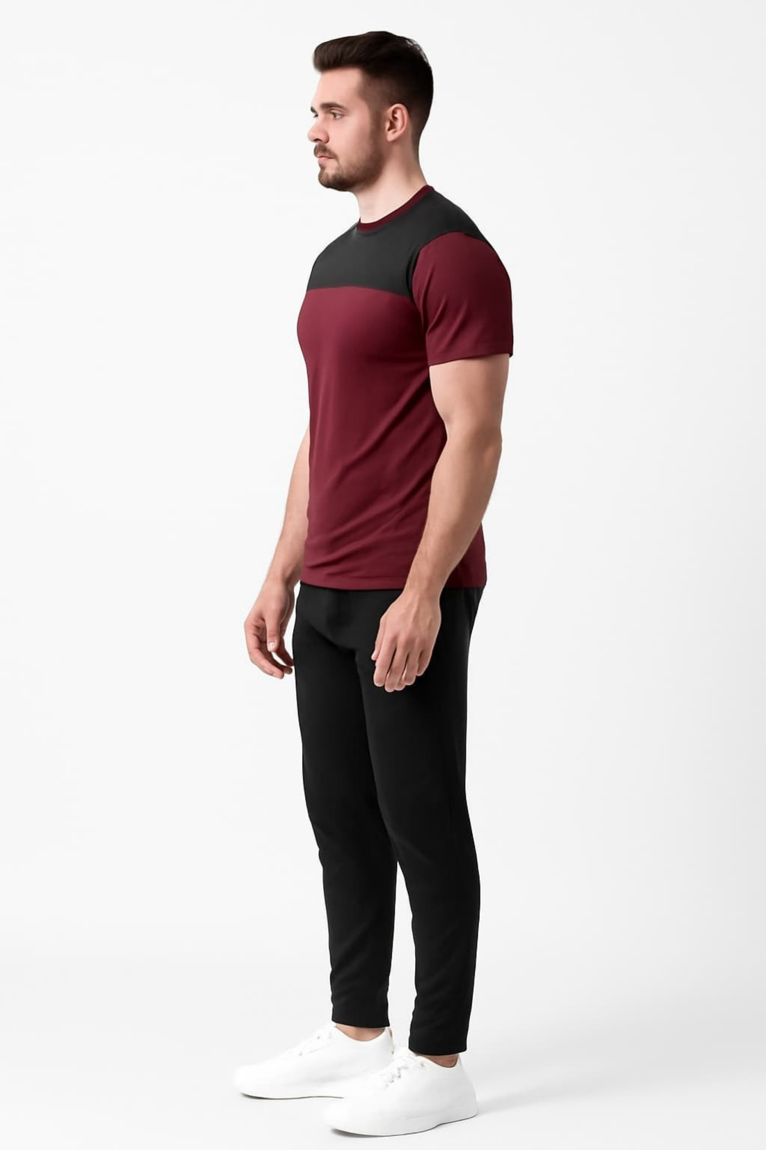 Tracksuit For summer Black & Red Colour #226