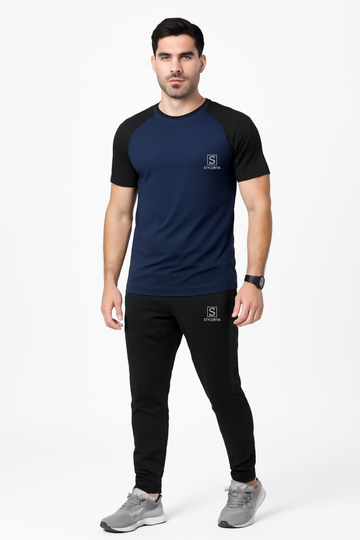 Tracksuit For summer – Black & Navy Combo #233