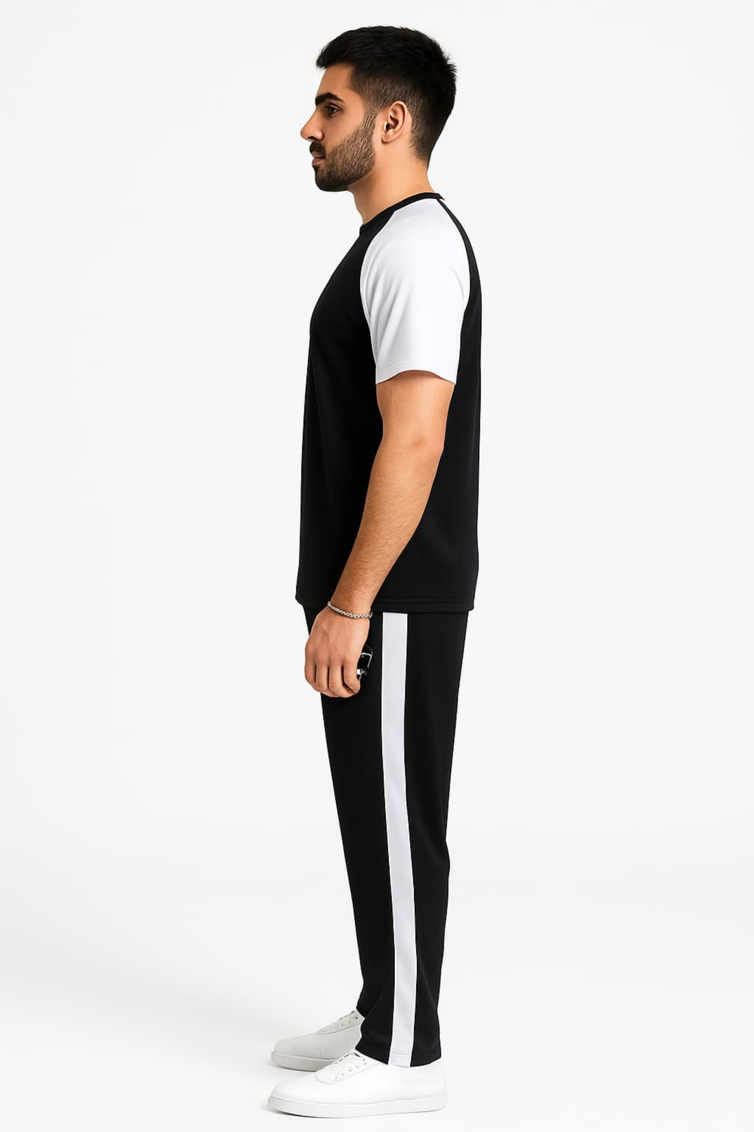 Tracksuit For summer – Black & white Combo #238