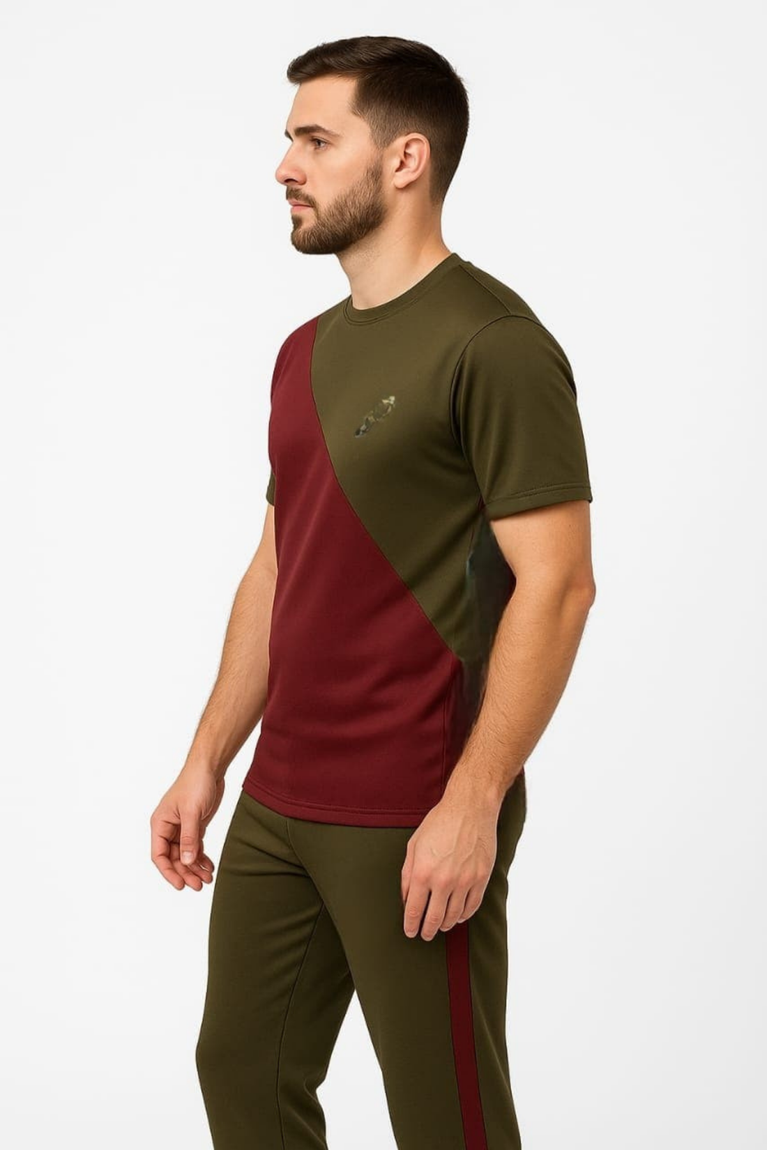 Tracksuit For summer Olive Green & Mehron Awesome Combo #236