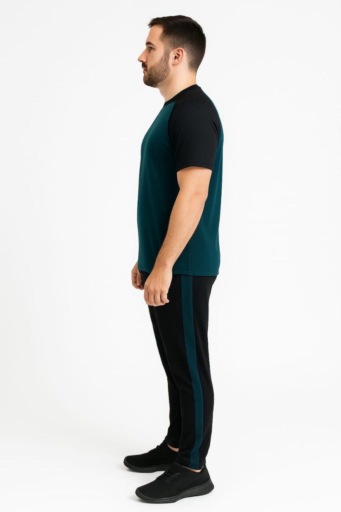 Tracksuit For summer Black & zinc Colour #228